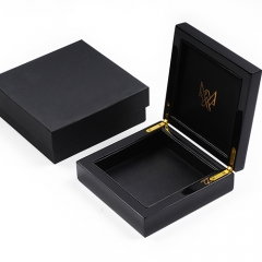 High Quality Fashion Gift Jewelry Box Luxury Piano Painting Wooden Jewelry Box with Glossy Painting