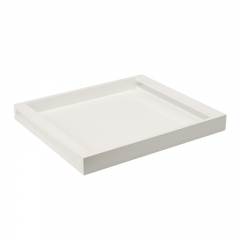 Painting white wooden tray with dividers Wholesale